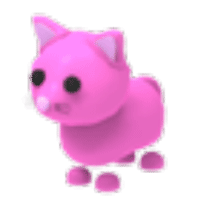 Mega Neon Pink Cat